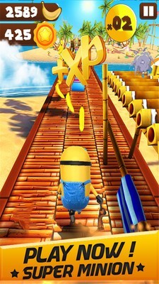 小黄人大跑酷游戏截图3