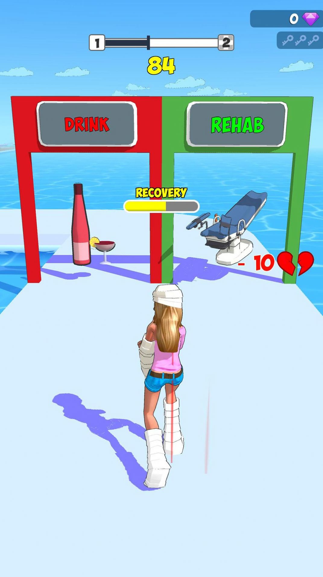 病人跑步游戏截图3