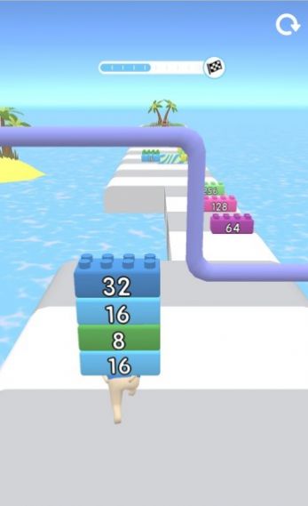 2048积木跑游戏截图3