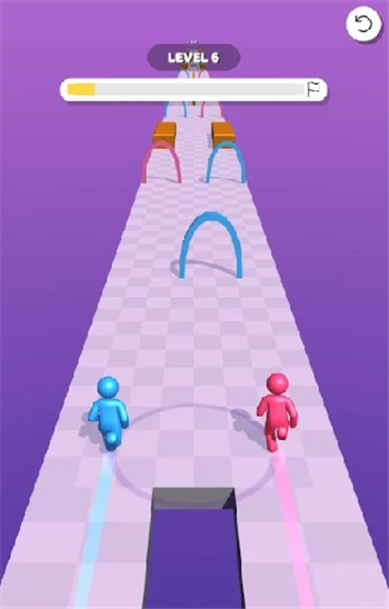 情侣抢先跑游戏截图2