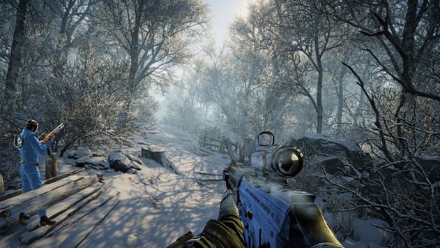 山地狙击手冬季射击游戏截图3