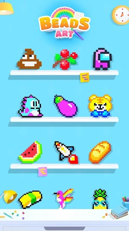 珠宝放置艺术游戏截图1