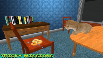 呆萌奶狗酷跑游戏截图3