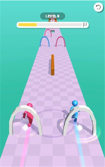 情侣抢先跑游戏截图3