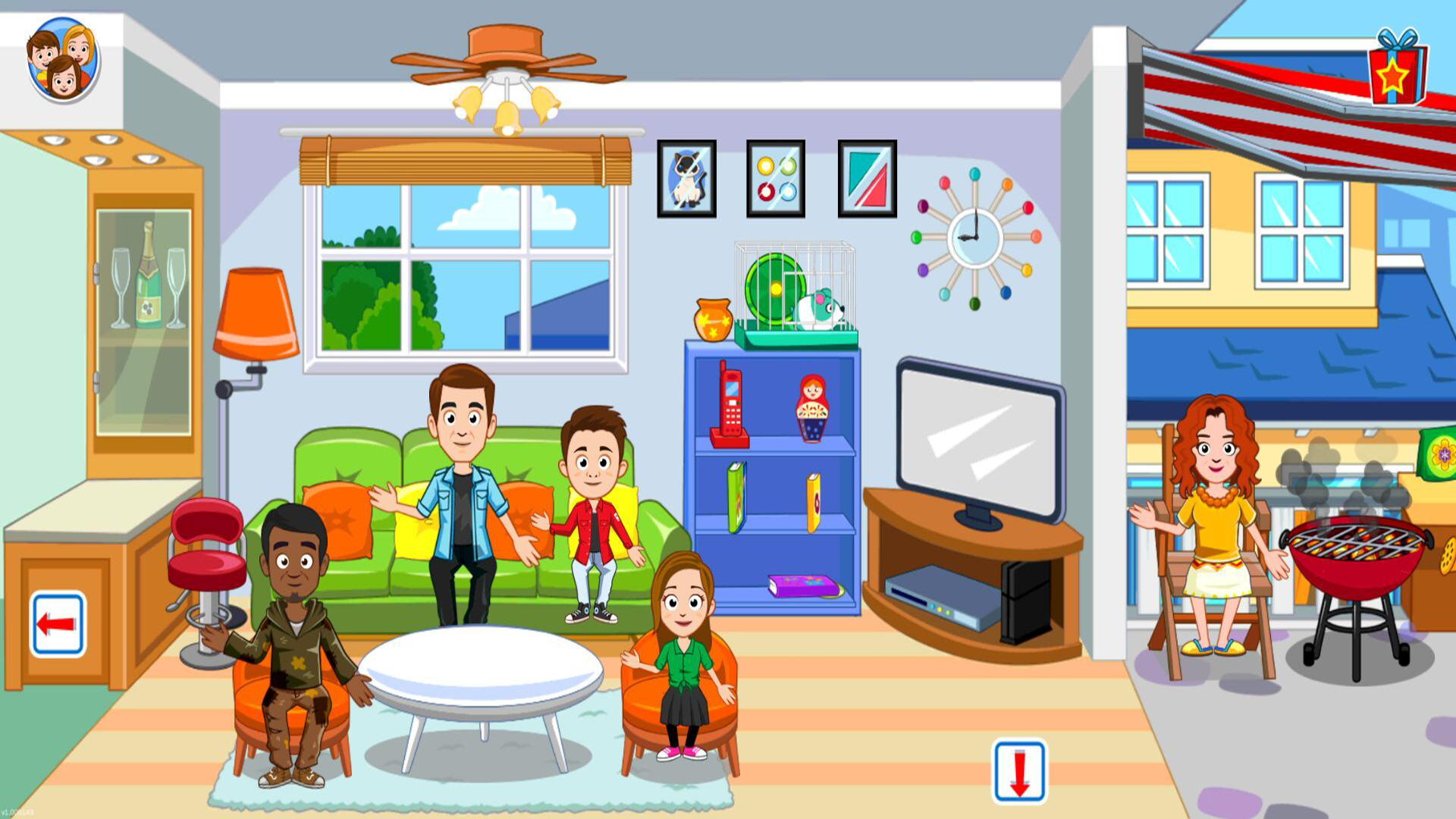 我的小镇之朋友之家游戏截图3