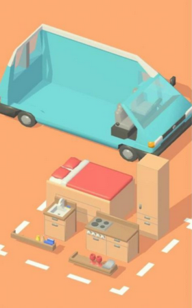 面包车生活家具设计游戏截图2