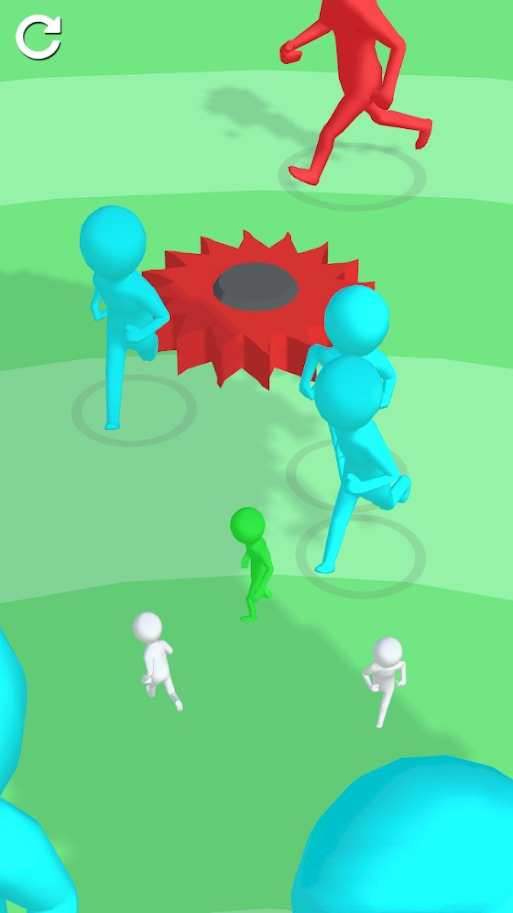 吃小人变大竞技场游戏截图1