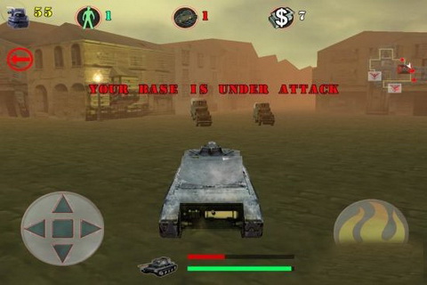 战场坦克救援车游戏截图1