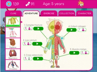 身体搜索-游戏截图1