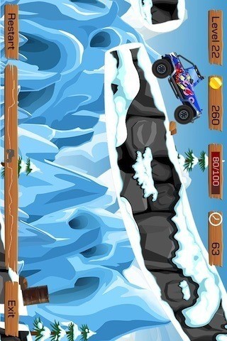 雪地越野游戏截图2