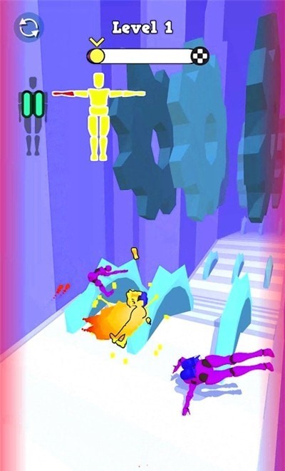 布娃娃喷气背包游戏截图2