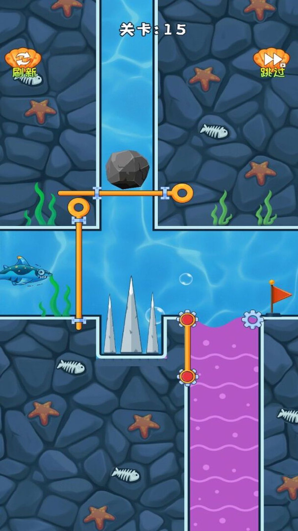 救救小鲨鱼游戏截图2
