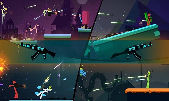 火柴人凌空对战游戏截图1