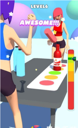 扔瓶子对抗赛游戏截图1