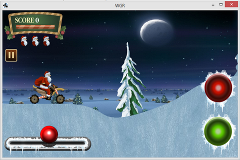 圣诞老人骑车-游戏截图3