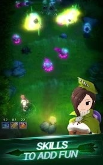 夜间弓箭手游戏截图3