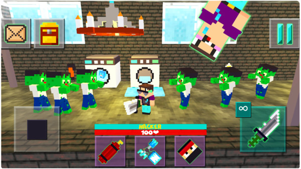 像素恐怖学校游戏截图3