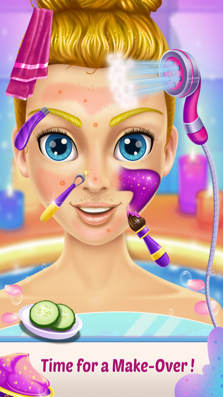 美少女孩的奇迹美妆秀人生游戏截图3