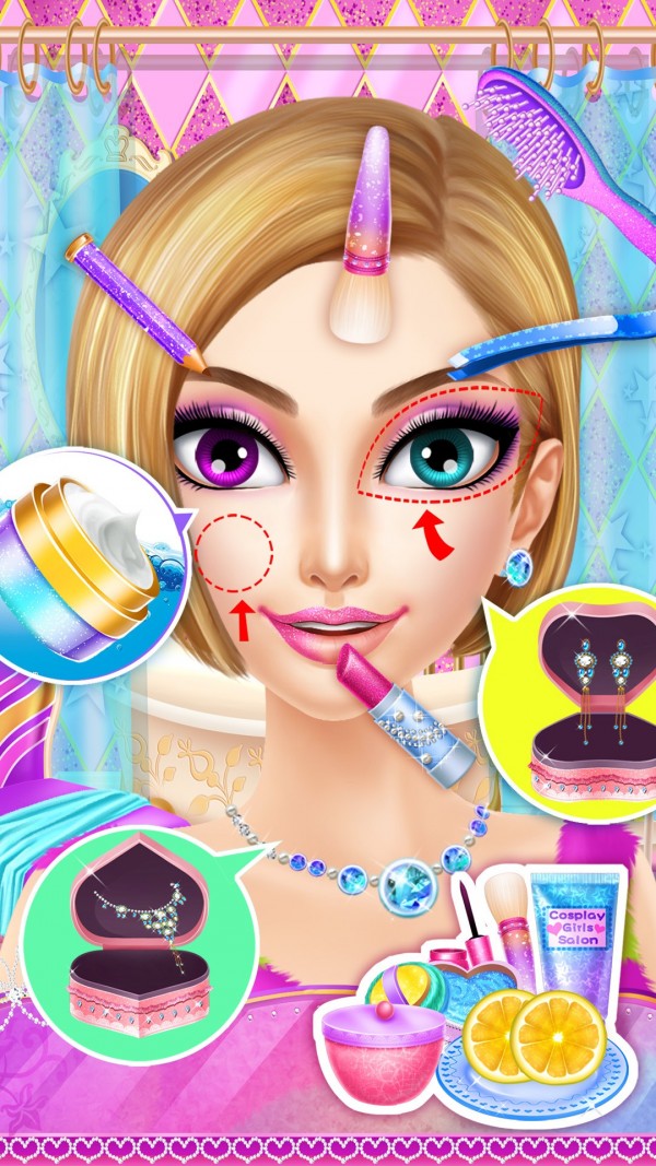 Cosplay女孩沙龙游戏截图1