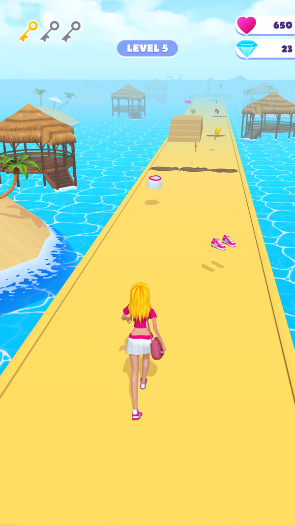 化妆跑酷游戏截图1