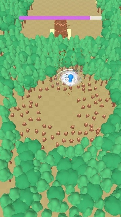 伐木工人旋转游戏截图1