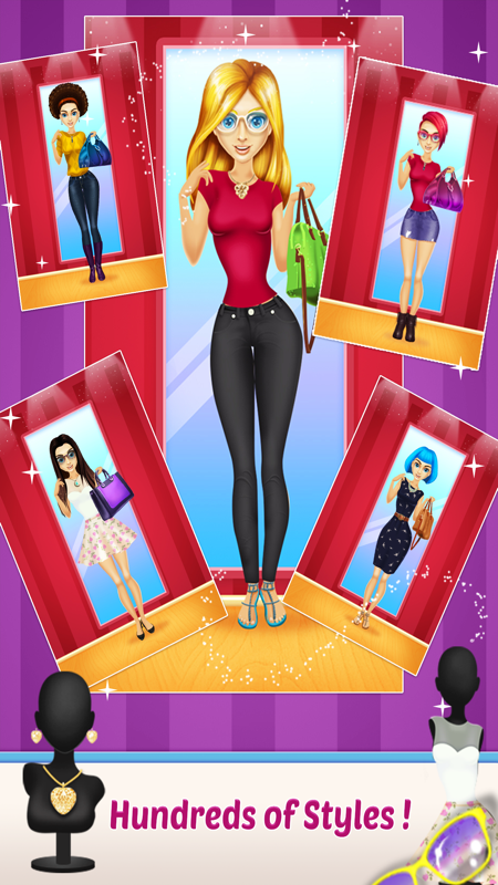 美少女孩的奇迹美妆秀人生游戏截图1