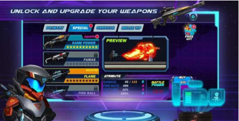 金属打击射手游戏截图1