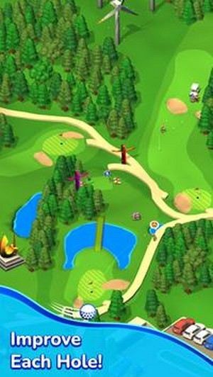 空闲高尔夫大亨游戏截图2