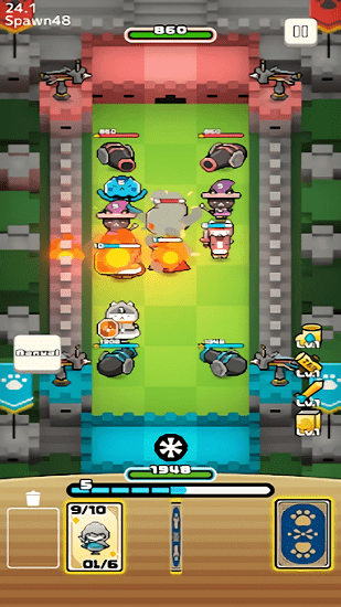 猫咪呼噜卡牌战争游戏截图2