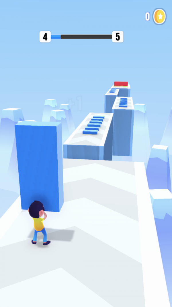搬砖搭桥酷跑游戏截图3