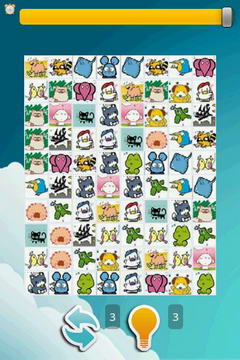 卡通动物连连看游戏截图3