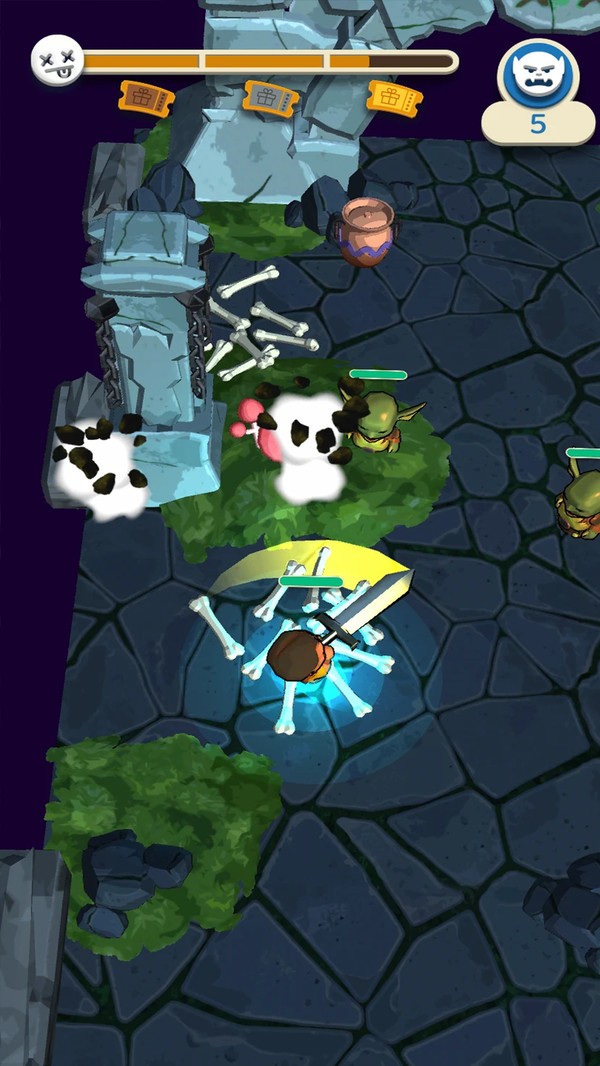 旋转英雄乱斗游戏截图1