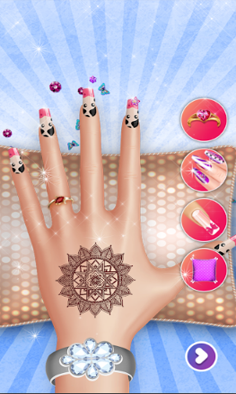 芭比公主美甲游戏截图3