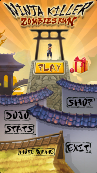 忍者杀手之僵尸快跑游戏截图4