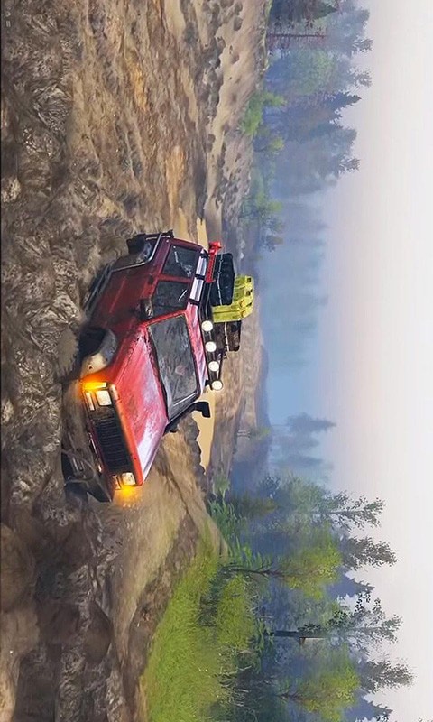 火柴人登山越野车游戏截图1