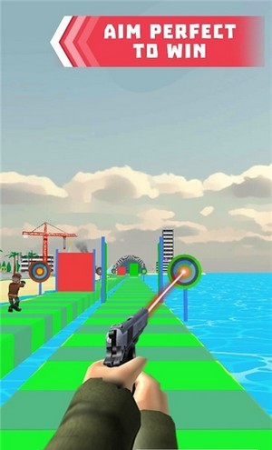 跑步射击挑战赛游戏截图1