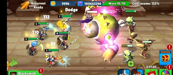 空闲战士故事游戏截图2