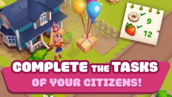 牧场谷农场城市建设游戏截图3