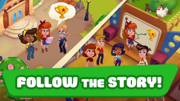 牧场谷农场城市建设游戏截图1