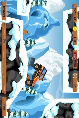 雪地越野游戏截图1