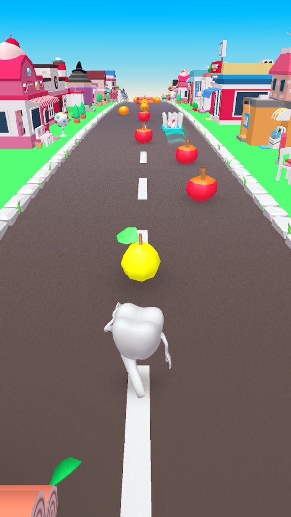 牙齿跑酷游戏截图1