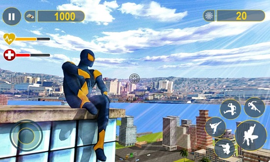 忍者绳索英雄游戏截图1