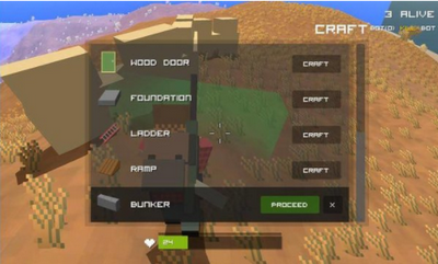 像素吃鸡队生存游戏截图2