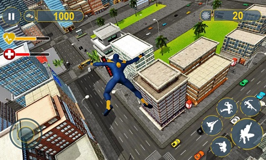 忍者绳索英雄游戏截图3