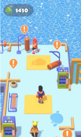 街机闲置健身房游戏截图1