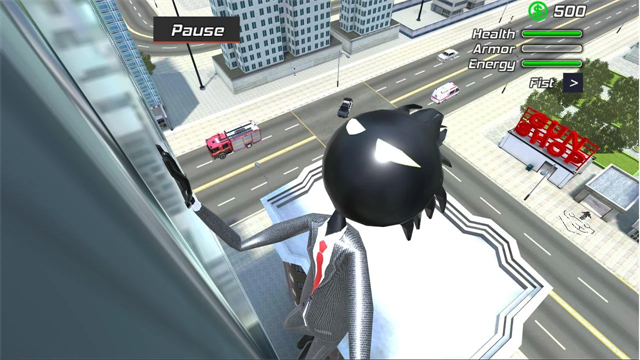 邪恶城市火柴人-游戏截图2