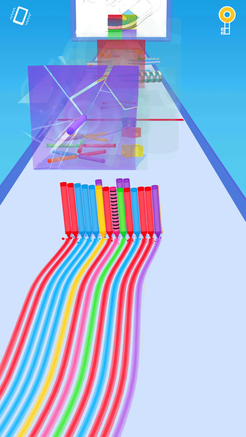 铅笔跑酷3D游戏截图1