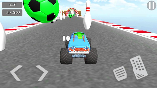 英雄斜坡赛车游戏截图2