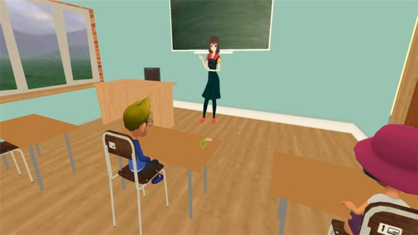 由美女孩学校游戏截图3