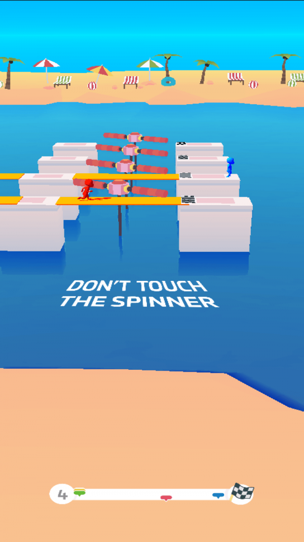 木桥赛跑3D游戏截图1